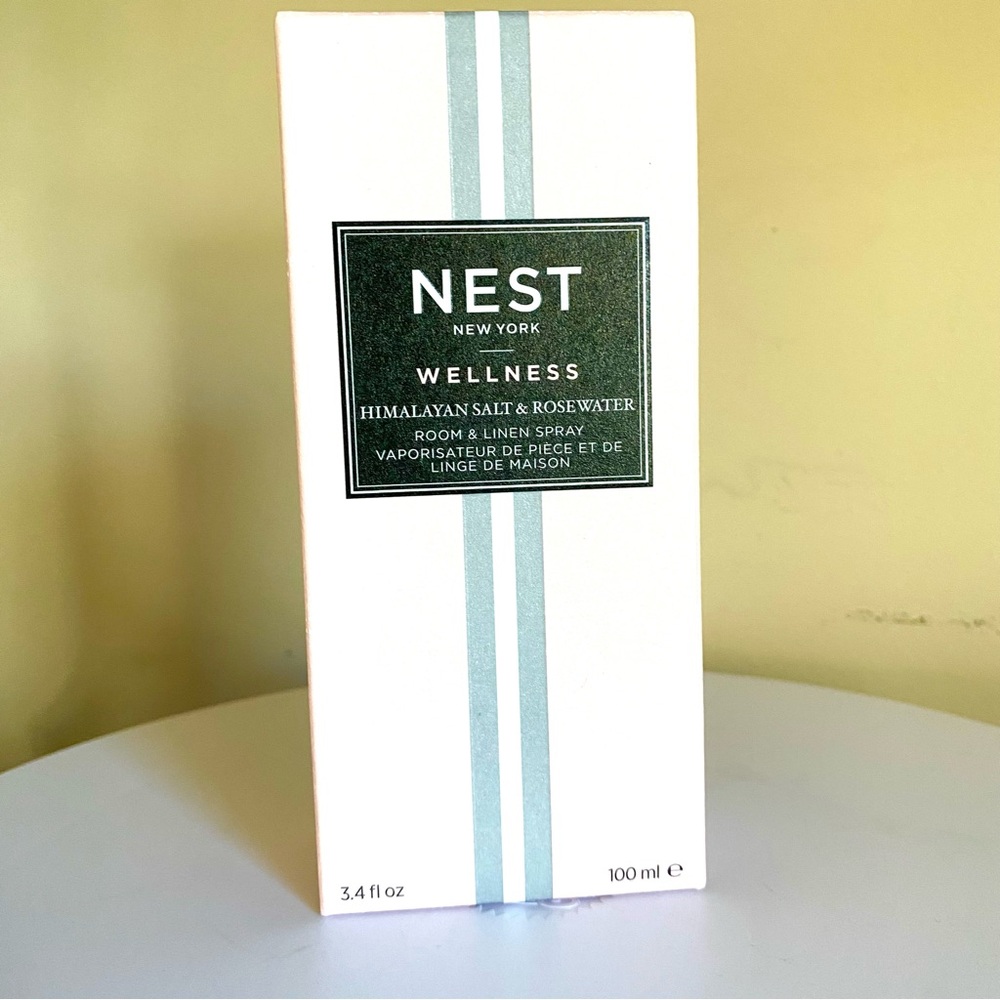 Nest New York Wellness Himalayan Salt & Rosewater Room & Linen Spray NIB - Picture 2 of 7